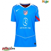 Camiseta Atletico Madrid Alexander Sorloth #9 Tercera Equipación para mujer 2025-26 manga corta